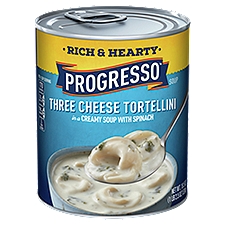 Progresso Three Cheese Tortellini Soup, 18.5 oz