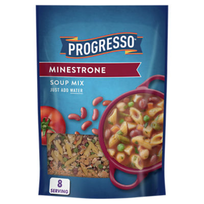 Progresso Minestrone Soup Mix Family Size, 7.5 oz - ShopRite