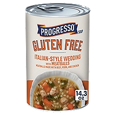 Progresso Gluten Free Italian-Style Wedding with Meatballs Soup, 14 oz