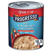 Progresso Spicy New England Clam Chowder Soup, 18.5 oz, 18.5 Ounce