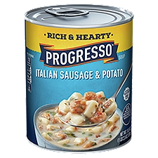 PROGRESSO Italian Sausage & Potato, Soup, 18.5 Ounce