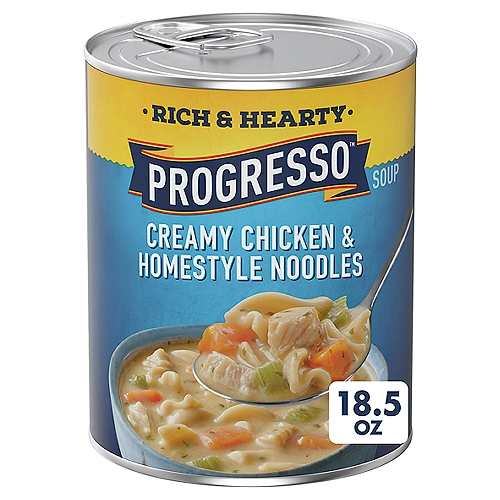 Progresso Creamy Chicken & Homestyle Noodles Soup, 18.5 oz
