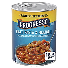 Progresso Rigati Pasta & Meatball Soup, 18.5 oz