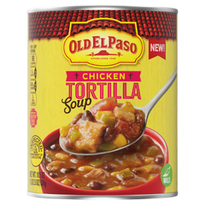 Old El Paso Mild Chicken Tortilla Soup, 18.5 oz, 18.5 Ounce