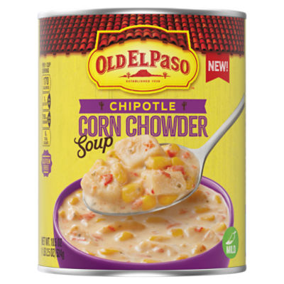 Old El Paso Chipotle Corn Chowder Soup, 18.5 oz, 18.5 Ounce