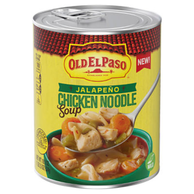 Old El Paso Mild Jalapeño Chicken Noodle Soup, 18.5 oz, 18.5 Ounce