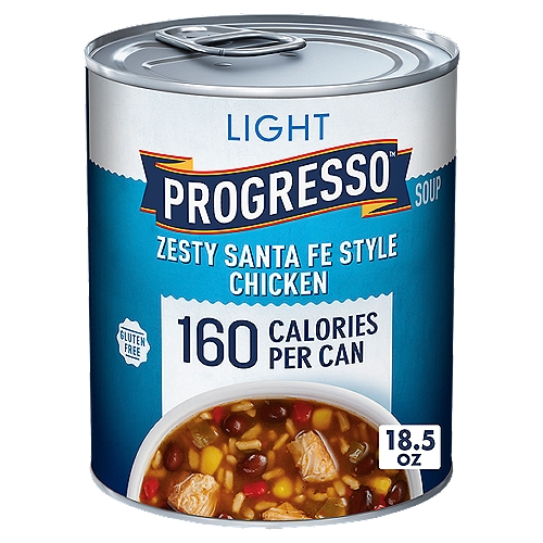 Progresso Light Zesty Santa Fe Style Chicken Soup, 18.5 oz