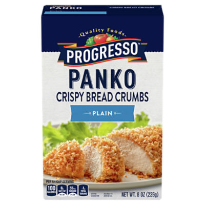 Progresso Plain Panko Crispy Bread Crumbs, 8 oz, 8 Ounce