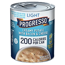 Progresso Light Creamy Potato with Bacon & Cheese Soup, 18.5 oz