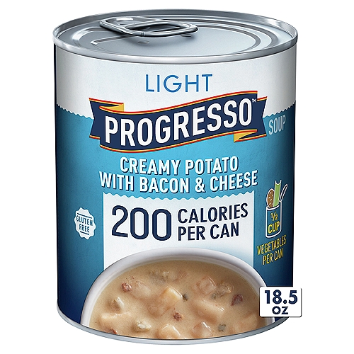 Progresso Light Creamy Potato with Bacon & Cheese Soup, 18.5 oz