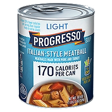 Progresso Light Italian-Style Meatball Soup, 18.5 oz