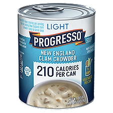 Progresso Light New England Clam Chowder Soup, 18.5 oz