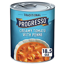 Progresso Traditional Creamy Tomato with Penne Soup, 18.5 oz