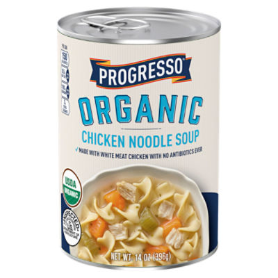 Progresso Organic Chicken Noodle Soup, 14 oz