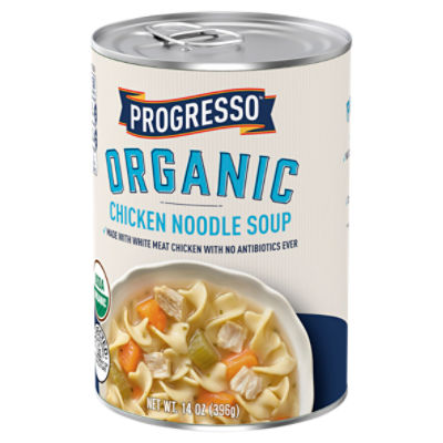 Progresso Organic Canned Soup Chicken Noodle Soup, 14 oz - Kroger