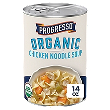 Progresso Organic Chicken Noodle Soup, 14 oz