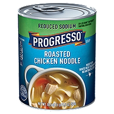 Progresso Reduced Sodium Roasted Chicken Noodle Soup, 18.5 oz