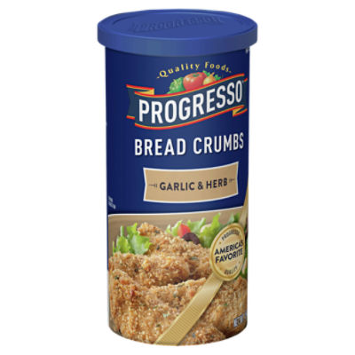 Progresso Garlic & Herb Bread Crumbs, 15 oz