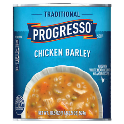 Progresso Traditional Chicken Barley Soup, 18.5 oz