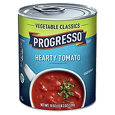 Progresso Vegetable Classics Hearty Tomato, Soup, 19 Ounce