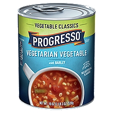 Progresso Vegetable Classics Vegetarian Vegetable with Barley, Soup, 19 Ounce