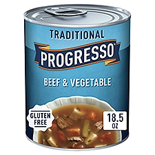 Progresso Traditional Beef & Vegetable Soup, 18.5 oz