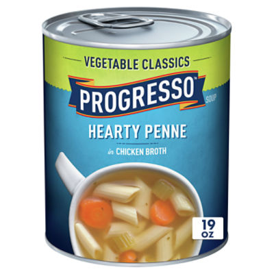 Progresso Vegetable Classics Hearty Penne in Chicken Broth Soup, 19 oz