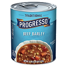 Progresso Traditional Beef Barley, Soup, 19 Ounce