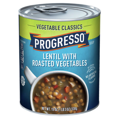 Progresso Vegetable Classics Lentil with Roasted Vegetables, Soup