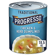 Progresso Traditional Chicken & Herb Dumplings Soup, 18.5 oz