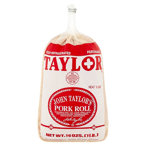 Taylor Pork Roll, 16 ozs