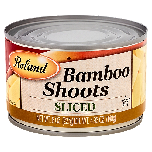 Roland Sliced Bamboo Shoots, 8 oz