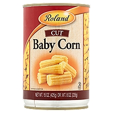 Roland Cut Baby Corn, 15 oz