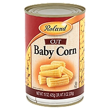 Roland Baby Corn - Cut, 15 Ounce