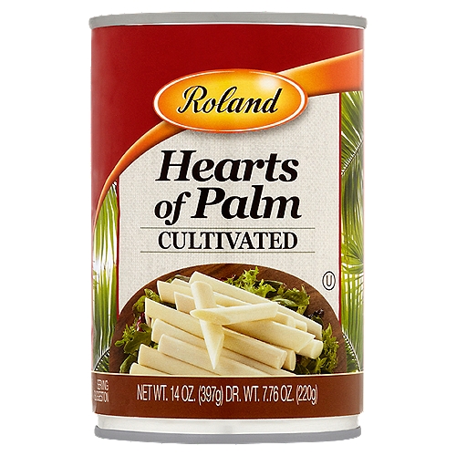 Roland Cultivated Hearts of Palm, 14 oz