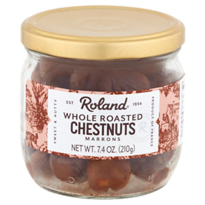 Roland Whole Roasted Chestnuts, 7.4 oz
