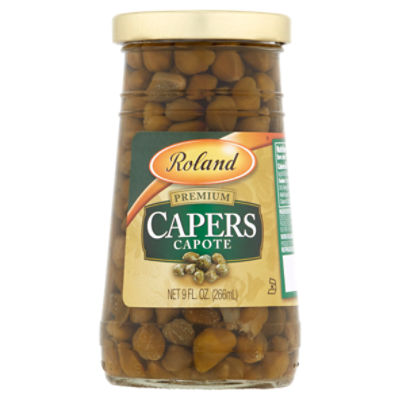 Roland Premium Capote Capers, 9 fl oz Fairway