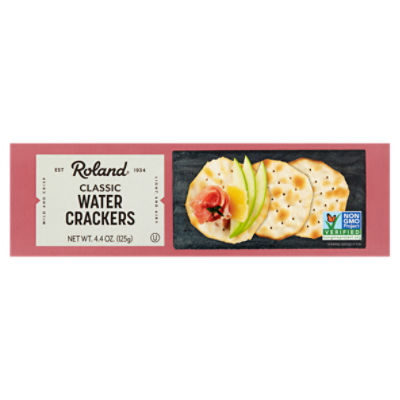 Roland Classic Water Crackers, 4.4 oz