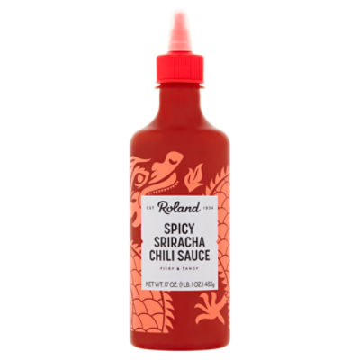 Roland Spicy Sriracha Chili Sauce, 17 oz