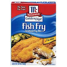 McCormick Golden Dipt Fish Fry Seafood Fry Mix, 10 oz, 16 Ounce