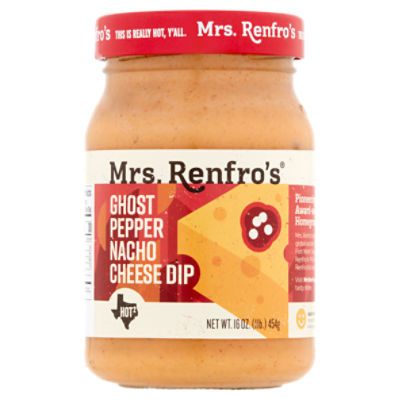Mrs. Renfro&amp;#39;s Hot2 Ghost Pepper Nacho Cheese Dip, 16 oz - ShopRite