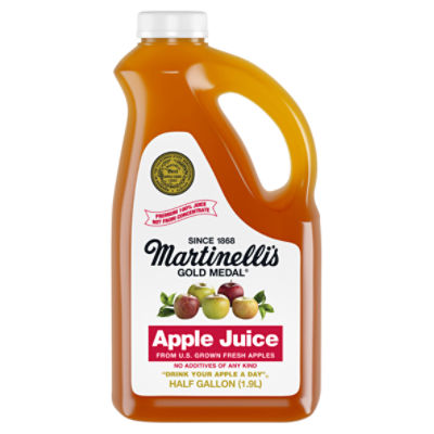 Martinelli's Gold Medal Apple Juice, 1/2 gal, 6 count