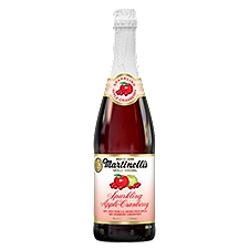 MARTINELLI'S GOLD MEDAL® Sparkling Apple - Cranberry Juice, 25.4 Ounce
