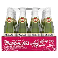 Martinelli's Gold Medal Sparkling Cider, 8.4 oz, 12 count