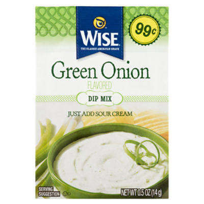 Wise Green Onion Flavored Dip Mix, 0.5 oz Price Rite