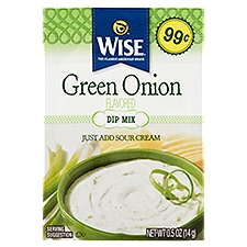 Wise Green Onion Flavored Dip Mix, 0.5 oz, 0.5 Ounce