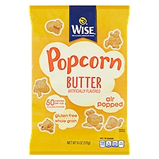 Wise Butter Popcorn, 6 oz, 6 Ounce