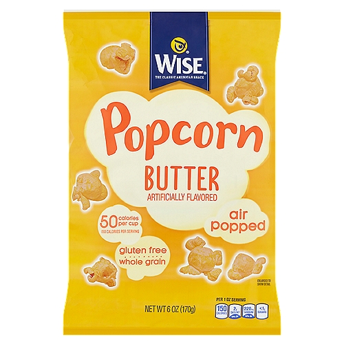 Wise Butter Popcorn, 6 oz