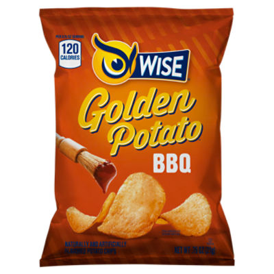 Wise Golden Potato BBQ Flavored Potato Chips, 0.75 oz