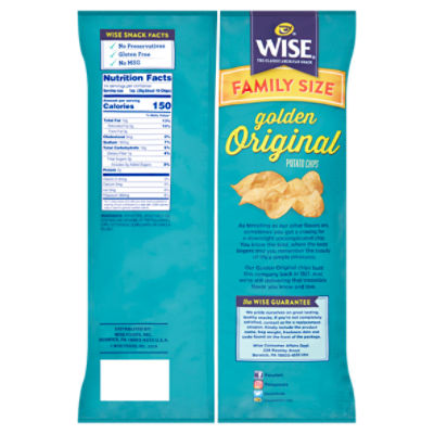 Nutrition Facts For Wise Potato Chips Blog Dandk